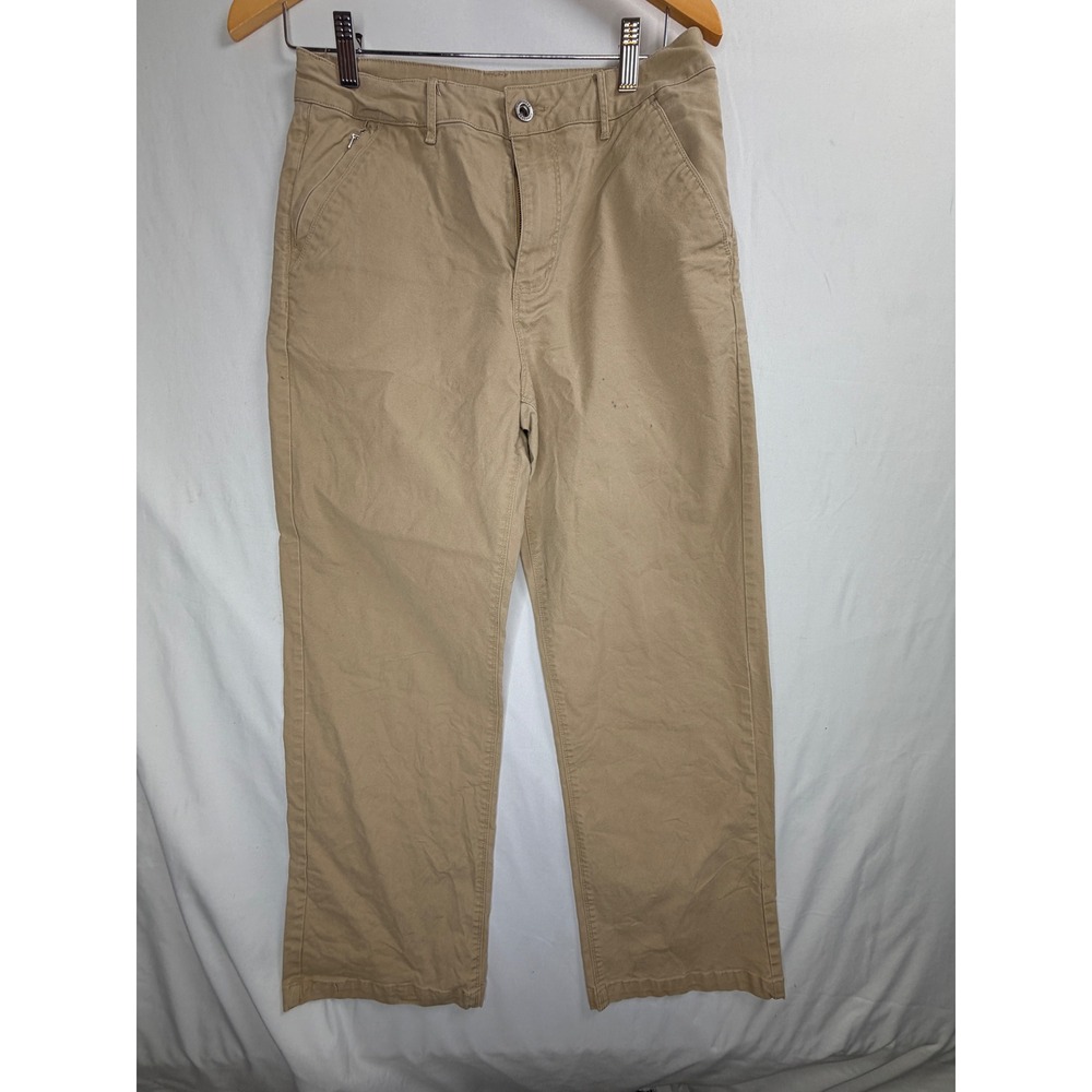 Converse Canvas Workwear Pants 29 Tan Khaki Straight Leg